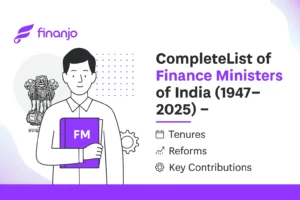 Complete List of Finance Ministers of India