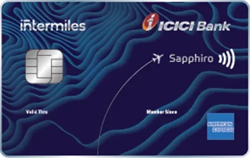 ICICI InterMiles Sapphiro (Visa) Credit Card