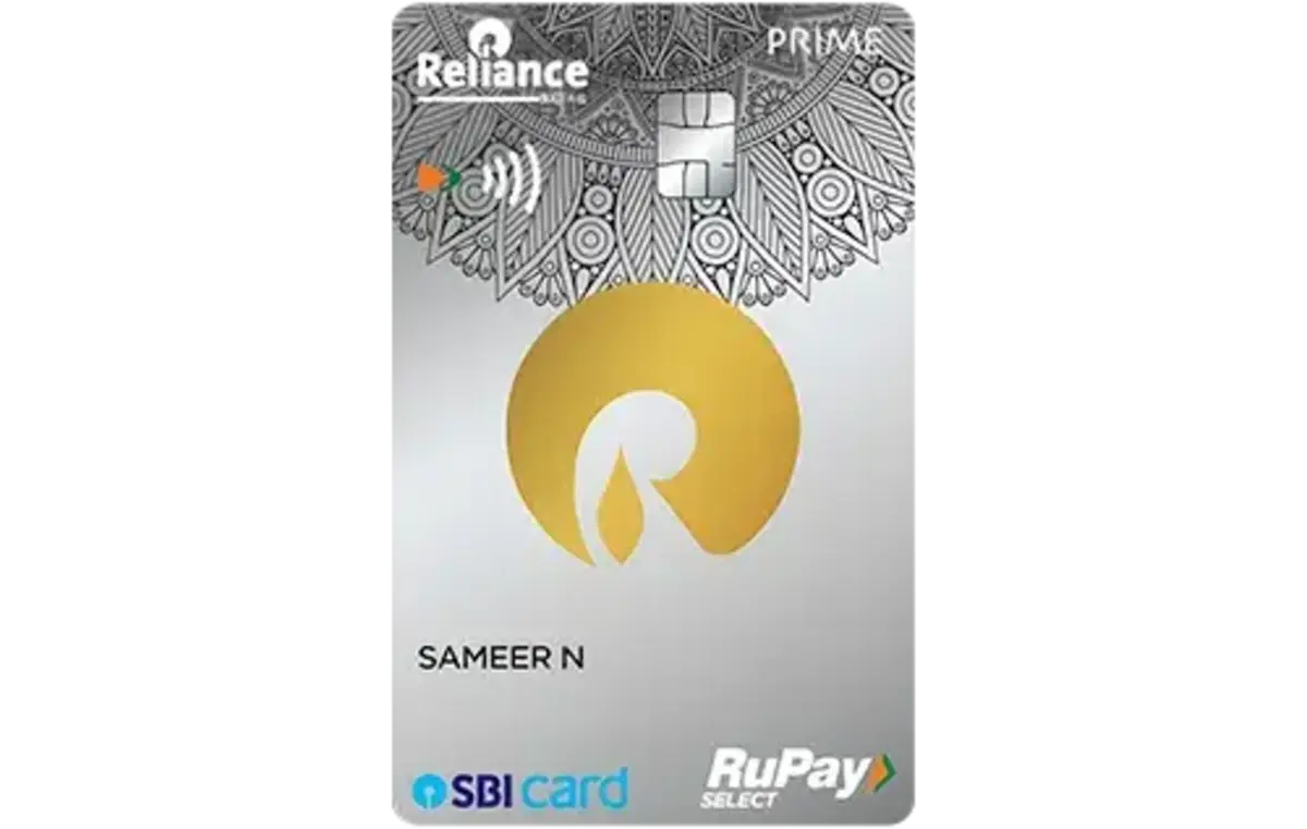 Reliance SBI PRIME Credit Card