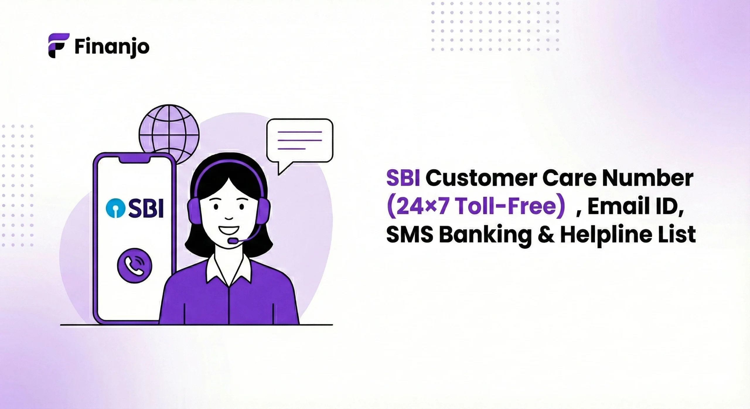 SBI Customer Care Number (24×7 Toll-Free)