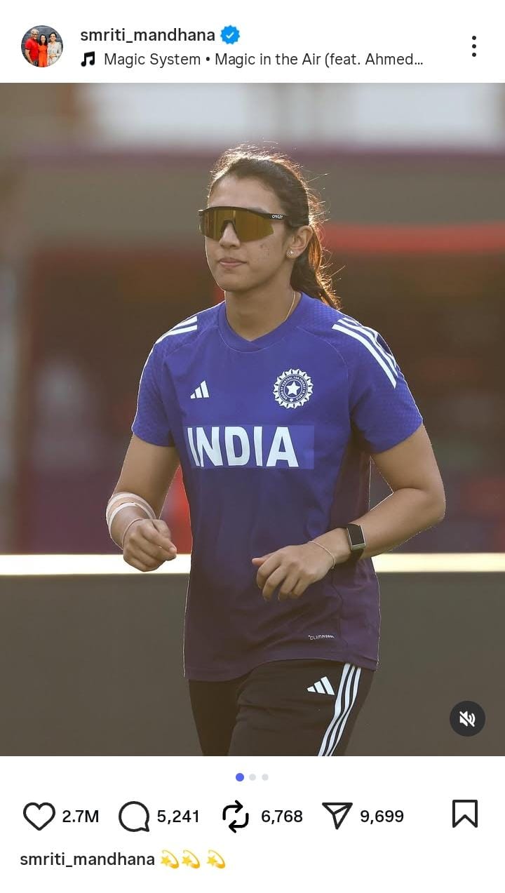 Smriti Mandhana net worth in 2025